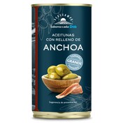 Aceitunas rellenas de anchoa grandes Vegecampo de Dia lata 150 g