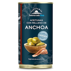 aceitunas rellenas de anchoa grandes 150 g