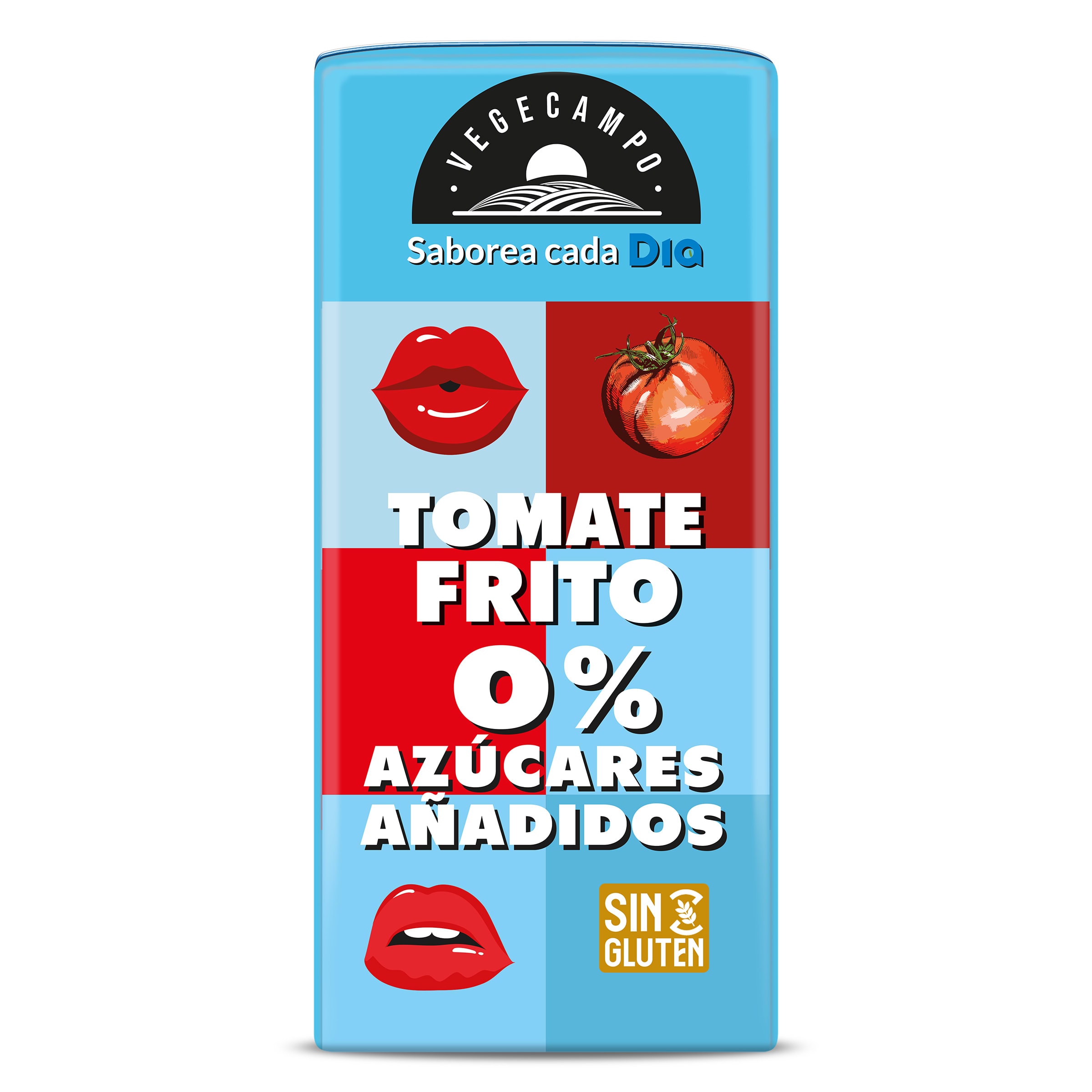 Tomate frito 0% azúcares añadidos Dia Vegecampo 390 g