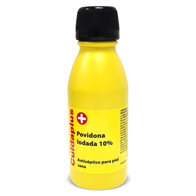 Povidona iodada 10% Cuidaplus bote 125 ml-0 Povidona iodada 10% Cuidaplus bote 125 ml-0