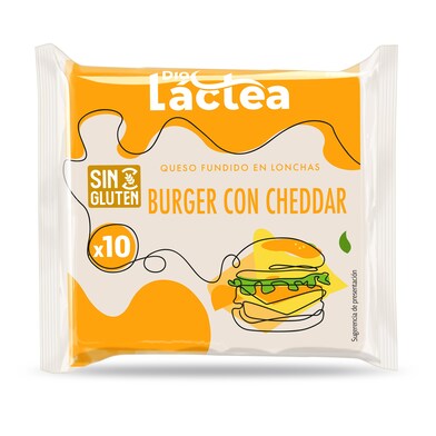 Queso fundido burger con cheddar Dia Láctea bolsa 200 g-0 Queso fundido burger con cheddar Dia Láctea bolsa 200 g-0
