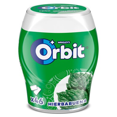 Chicles sabor hierbabuena Orbit bote 46 unidades-0 Chicles sabor hierbabuena Orbit bote 46 unidades-0
