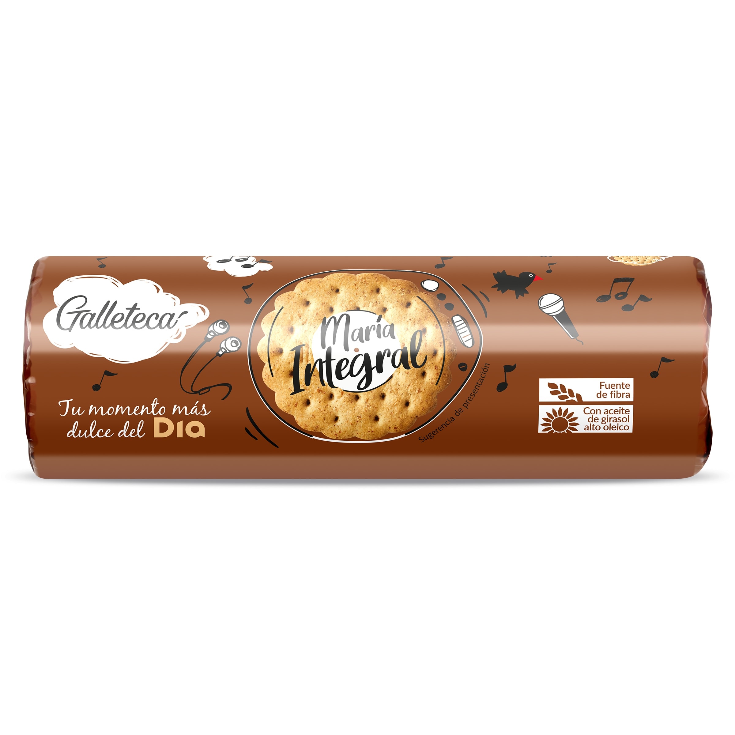 Galletas integrales María Galleteca de Dia 200 g