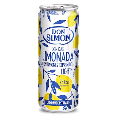 Limonada natural con gas Don Simón lata 33 cl-0