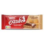 Chocolate con leche con relleno cremoso y galletas María Nestlé Extrafino 83 g