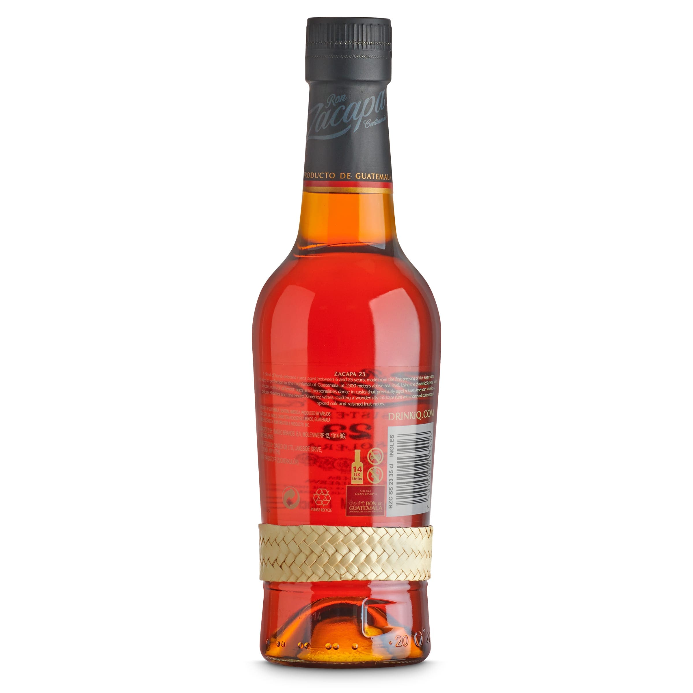 Ron solera gran reserva Zacapa 35 cl