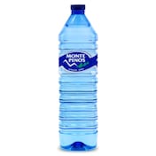 Agua mineral natural Monte pinos botella 1.5 l
