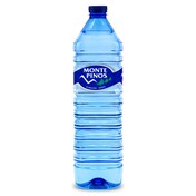 Agua mineral natural Monte pinos botella 1.5 l