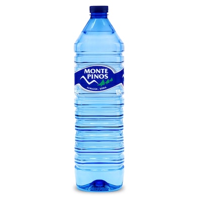 Agua mineral natural Monte pinos botella 1.5 l-0