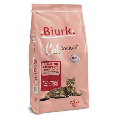 Alimento para gatos completo Biurk bolsa 7.5 Kg-0