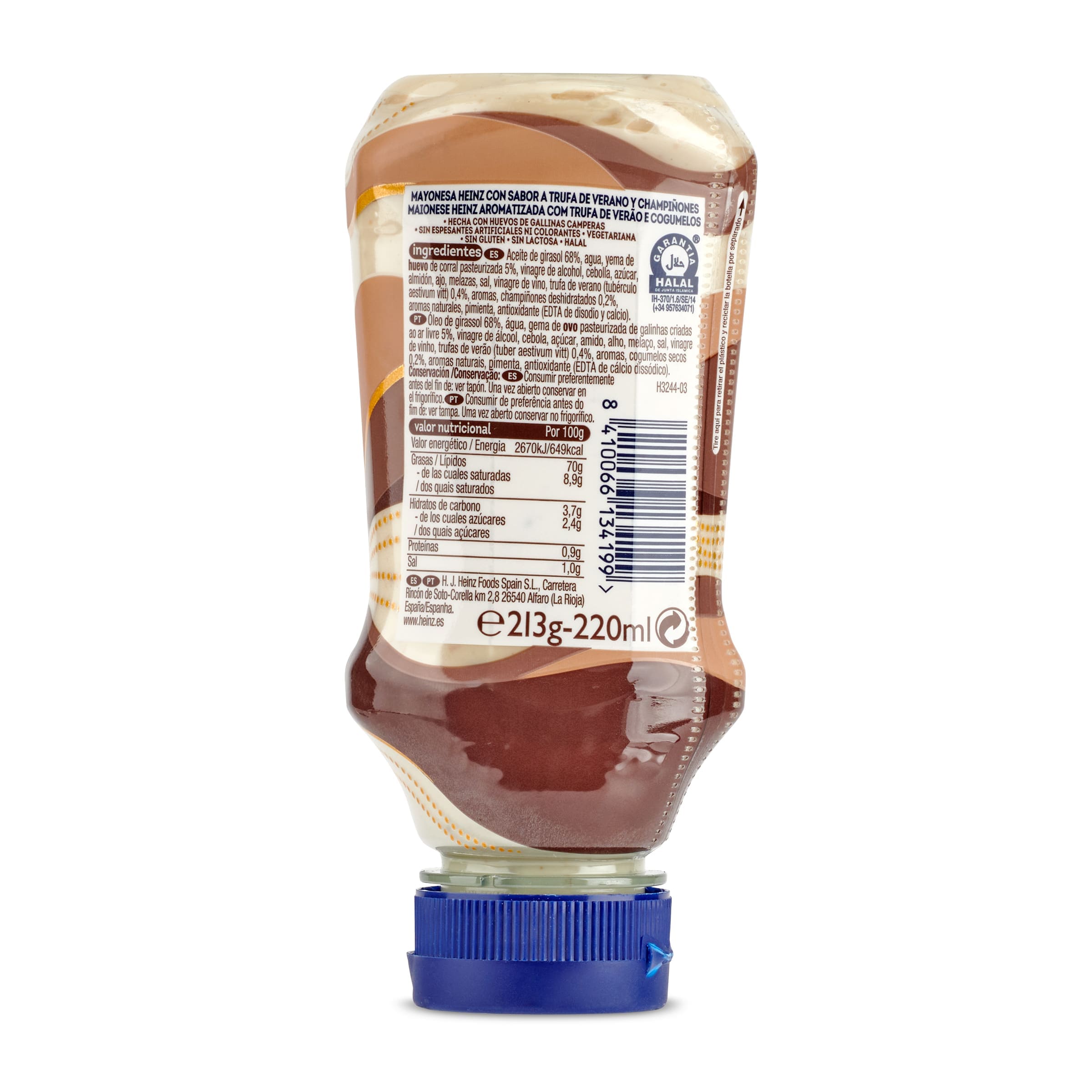 Mayonesa de trufa Heinz 220 ml