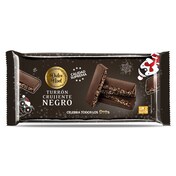 Turrón crujiente de chocolate negro Dulce Noel Dia bolsa 150 g