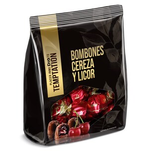 Bombones rellenos de cereza y licor Dia Temptation 150 g