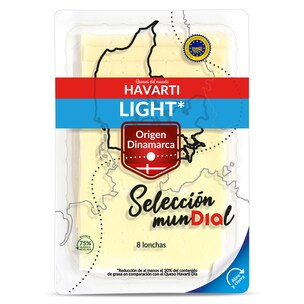 queso havarti light 160 g