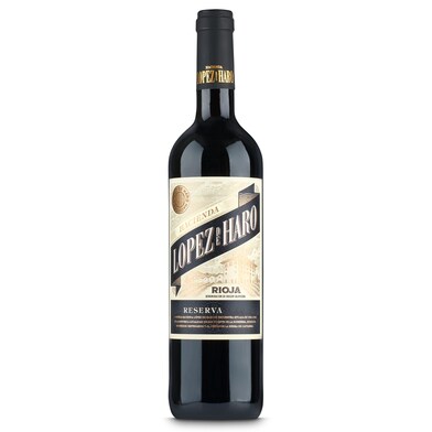 Vino tinto reserva D.O. Rioja López de Haro botella 75 cl-0 Vino tinto reserva D.O. Rioja López de Haro botella 75 cl-0