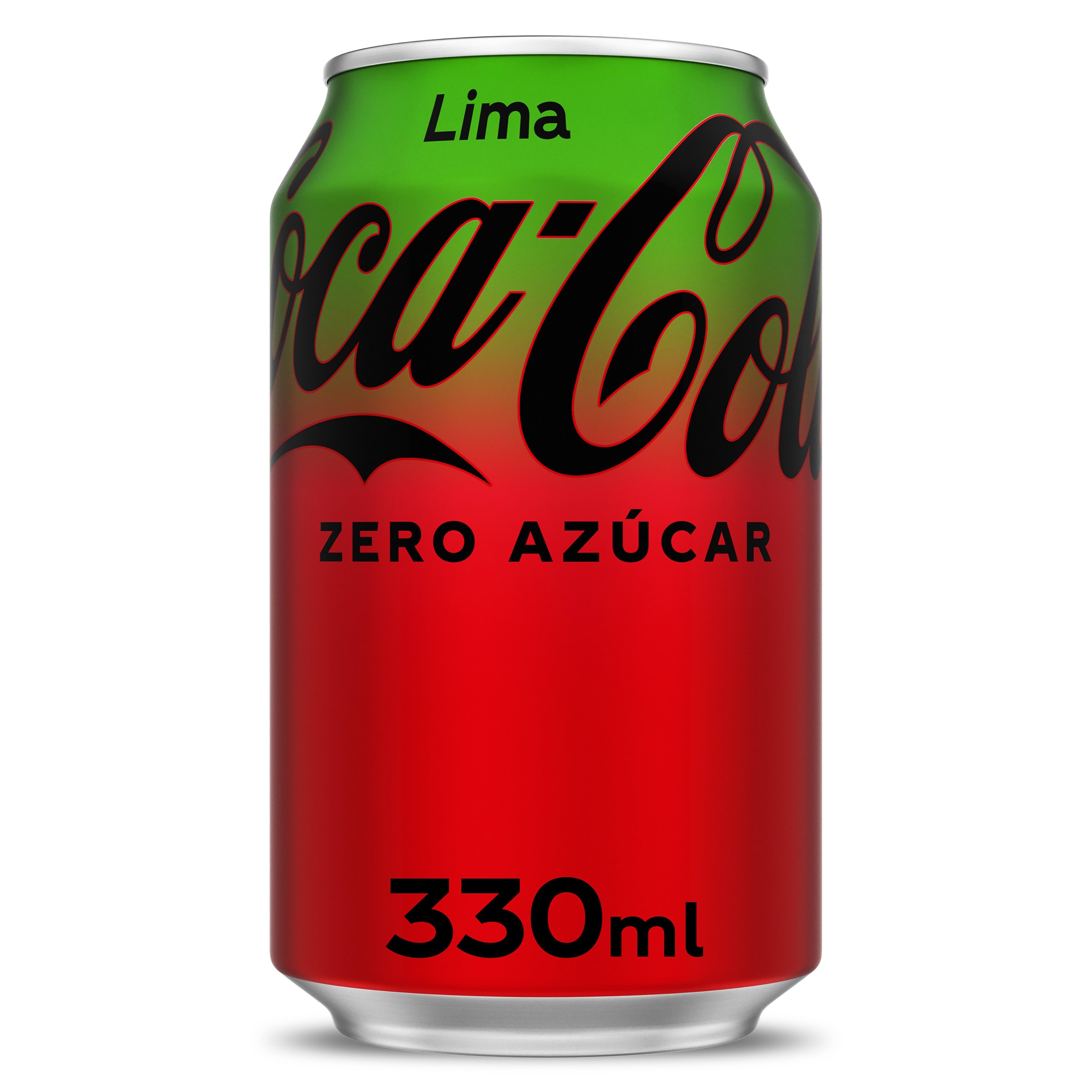 Refresco de cola zero lima Coca-Cola lata 33 cl