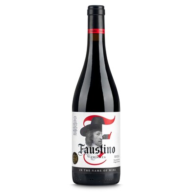 Vino tinto crianza D.O. Rioja Faustino botella 75 cl-0 Vino tinto crianza D.O. Rioja Faustino botella 75 cl-0