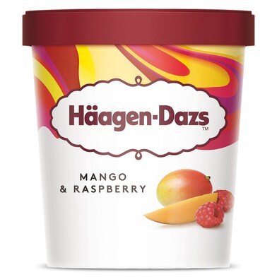 Helado de mango y frambuesa Haagen Dazs tarrina 400 g-0 Helado de mango y frambuesa Haagen Dazs tarrina 400 g-0