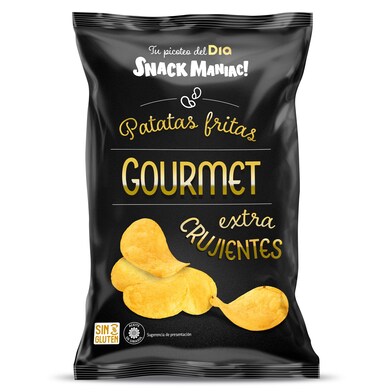 Patatas fritas gourmet extra crujientes Snack Maniac de Dia bolsa 40 g-0 Patatas fritas gourmet extra crujientes Snack Maniac de Dia bolsa 40 g-0