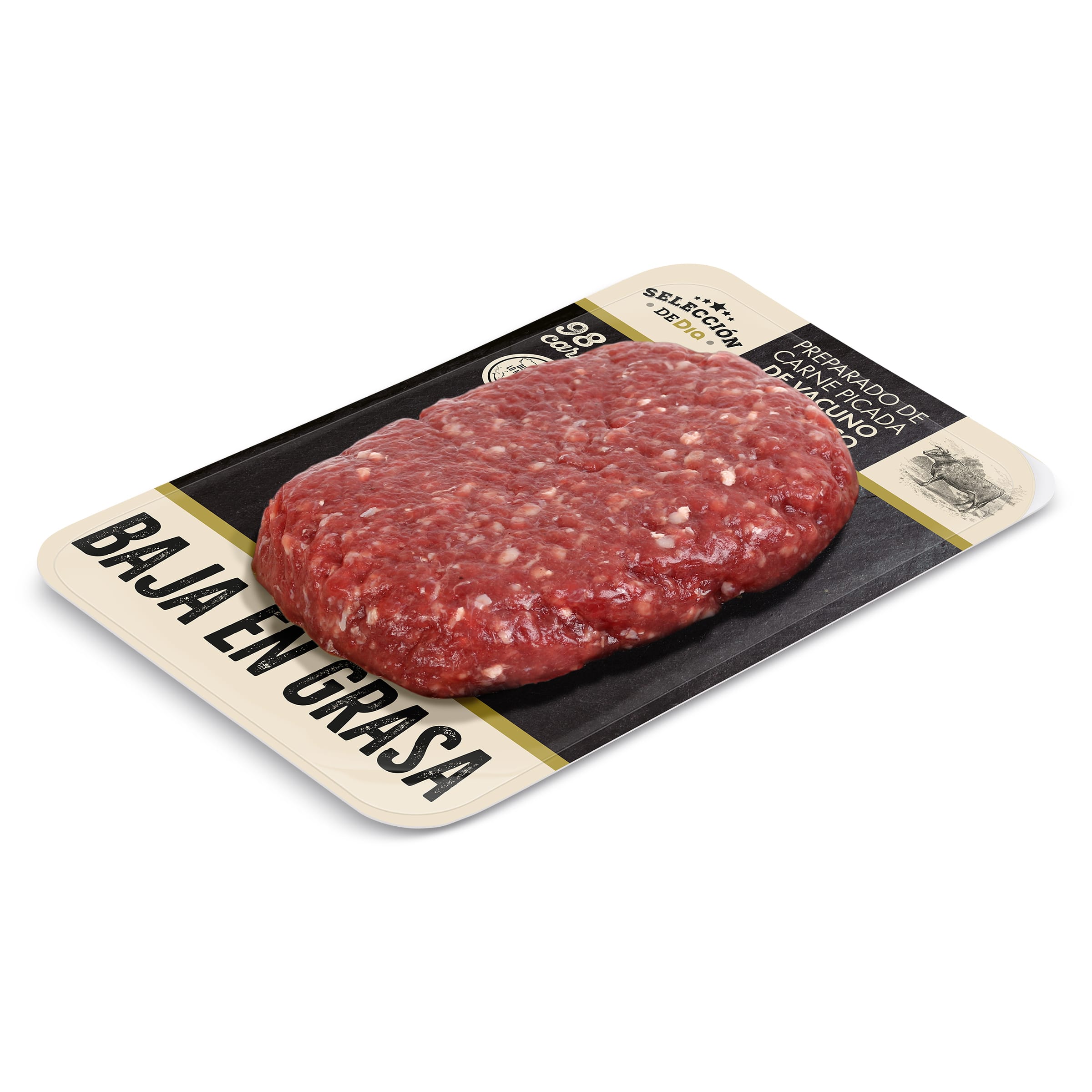 Carne picada de vacuno ecológico baja en grasa Selección de Dia 300 g