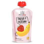 Alimento infantil con puré de fresa y plátano Fruticampo de Dia bolsa 100 g
