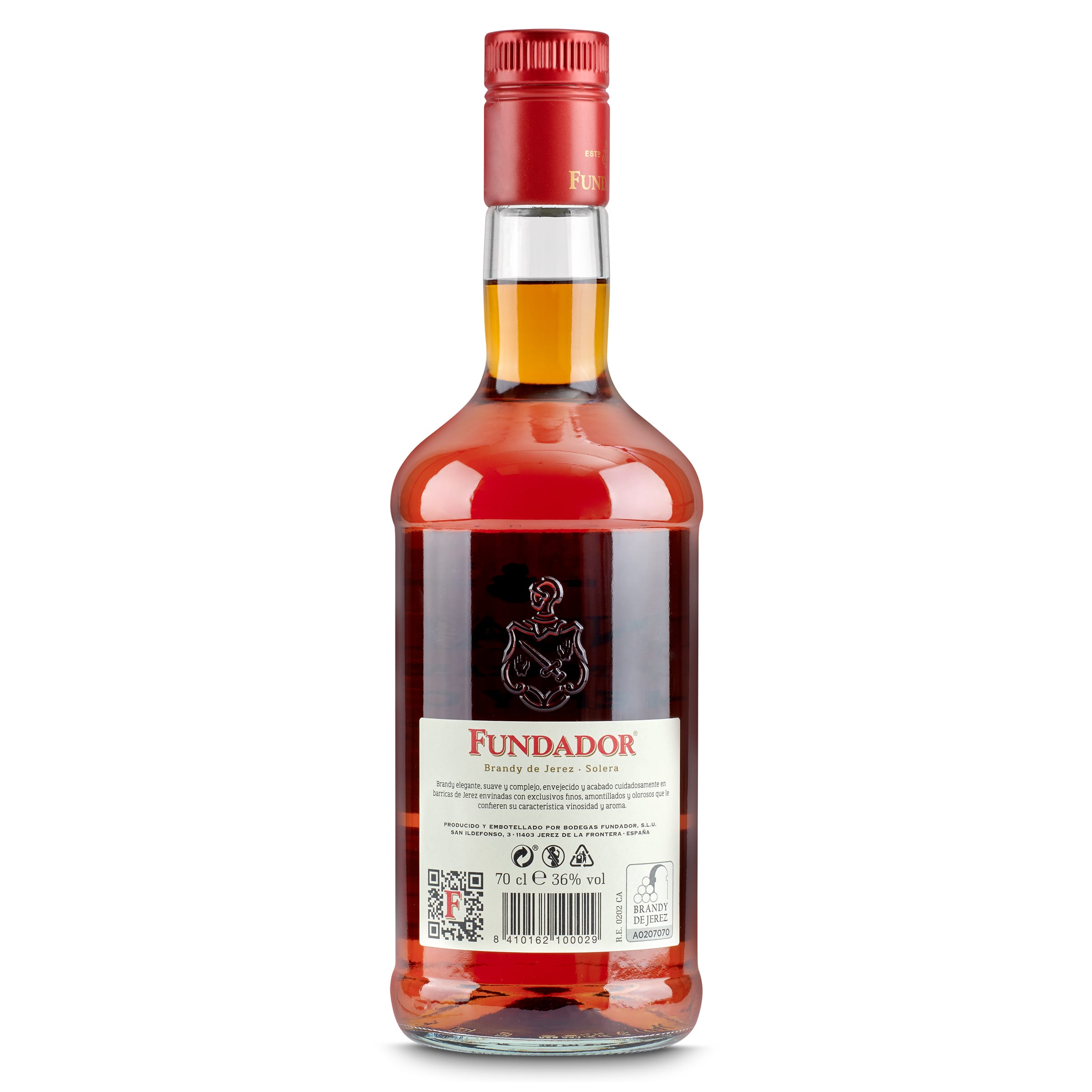 Brandy de Jerez sherry cask Fundador 70 cl