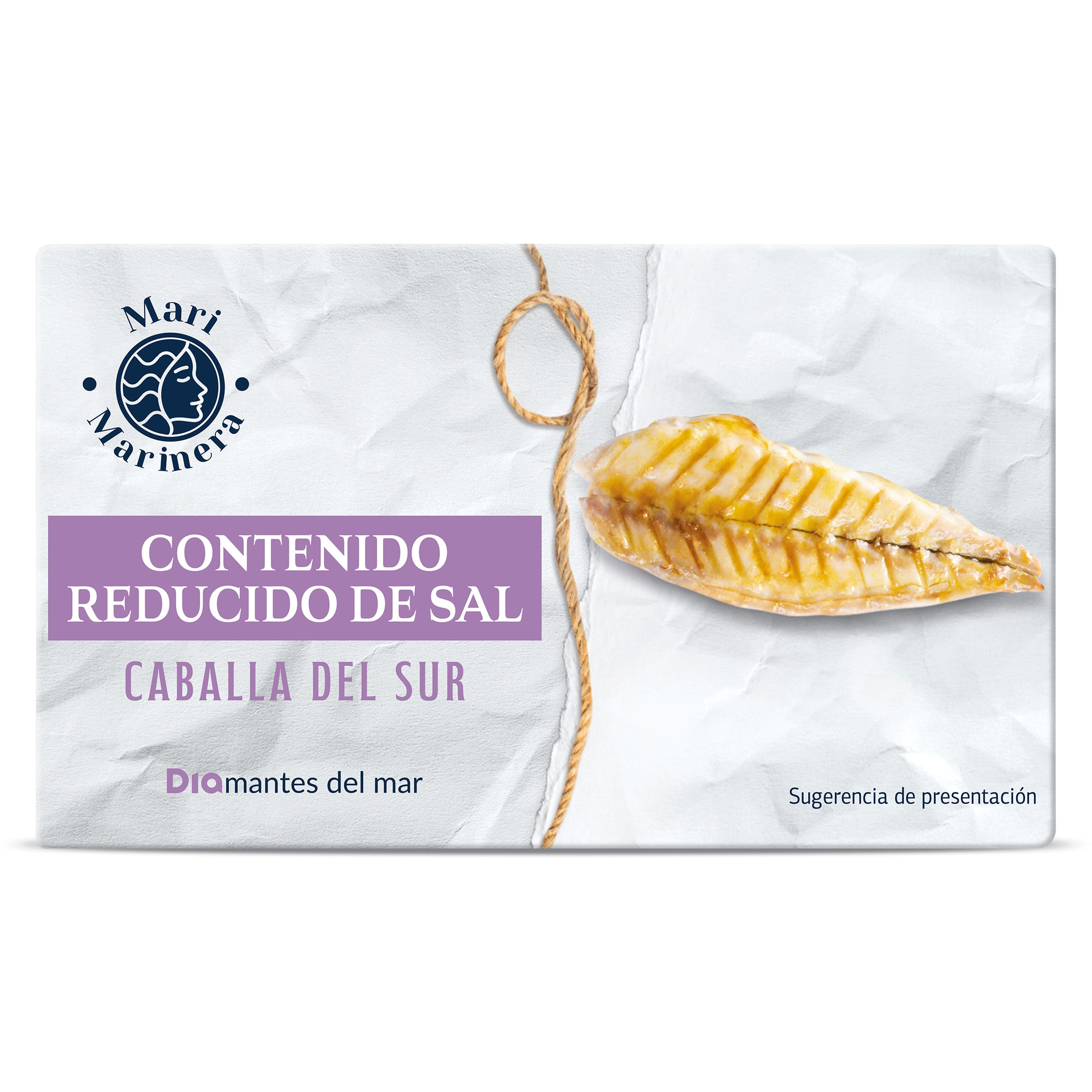 Filetes de caballa en aceite de oliva bajo en sal Dia Mari Marinera 85 g