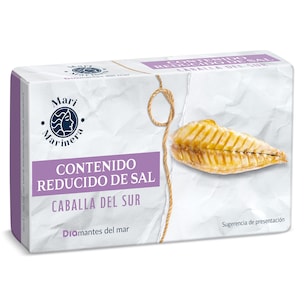 filetes de caballa en aceite de oliva bajo en sal 85 g