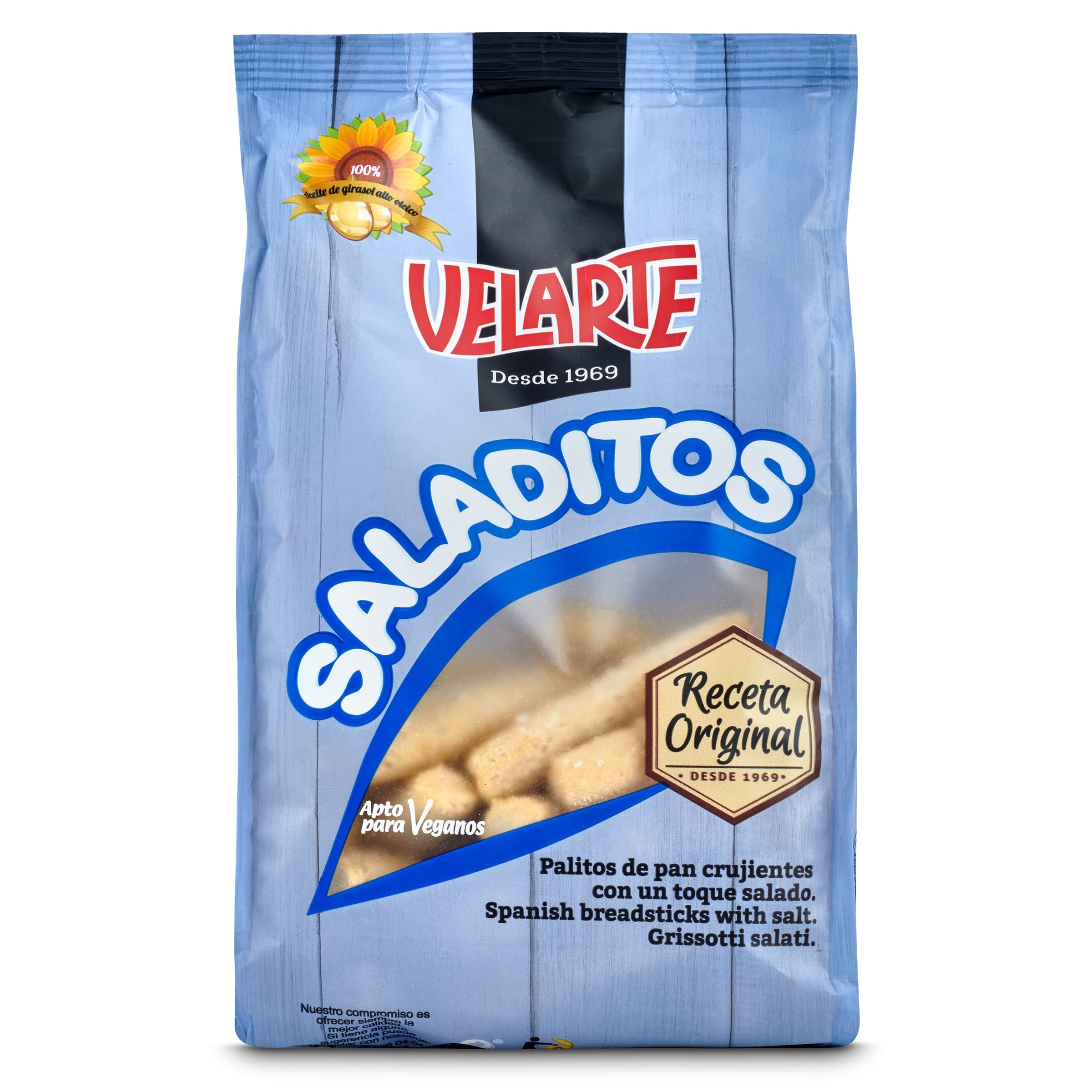Palitos de pan Saladitos Velarte 200 g