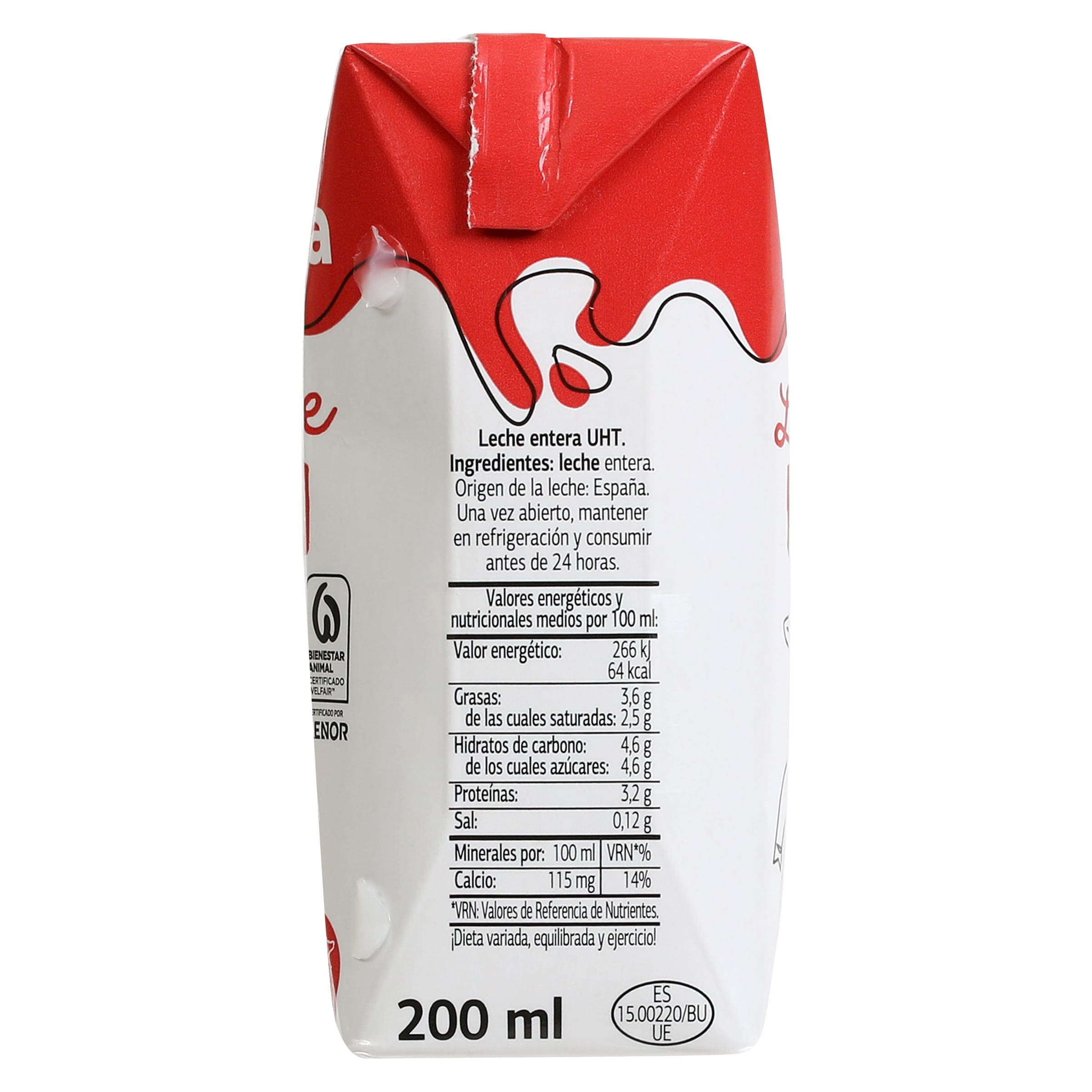 Leche entera Dia Láctea 3 x 200 ml