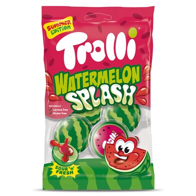 Golosinas explosión con sabor a sandía Trolli bolsa 75 g-0 Golosinas explosión con sabor a sandía Trolli bolsa 75 g-0