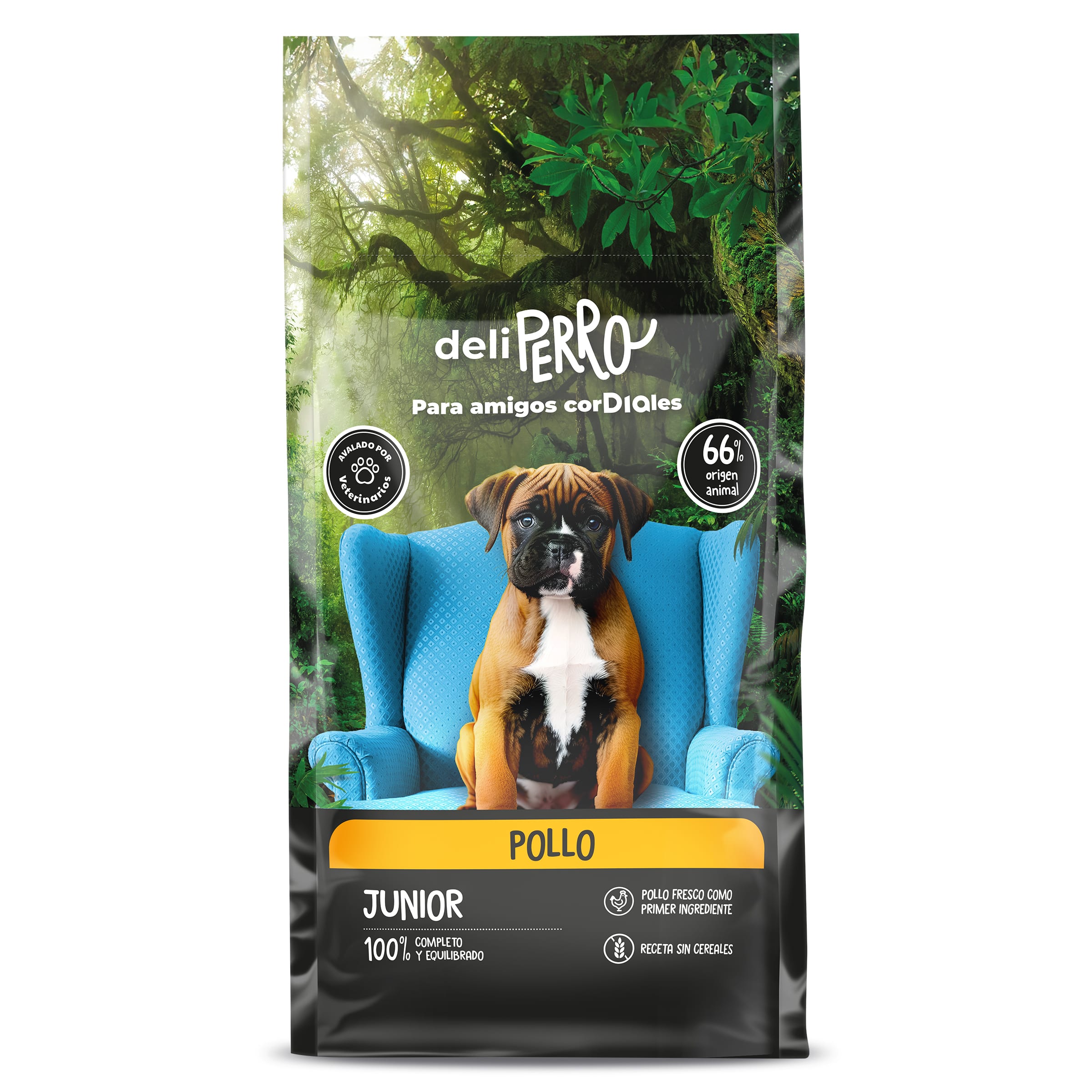 Alimento para perro junior de pollo supreme Dia Deliperro 1.5 Kg