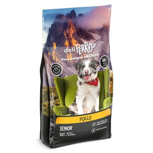 Alimento para perros senior de pollo Dia Deliperro 1.5 Kg