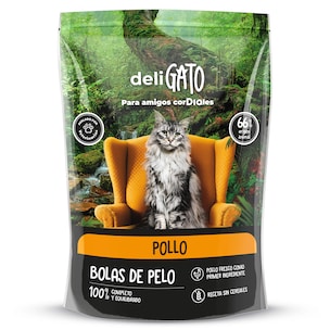 alimento para gatos anti bolas con pollo 800 g