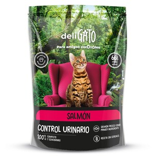 alimento para gatos de salmon control urinario 800 g