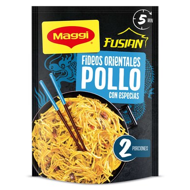 Fideos orientales fusian sabor pollo Maggi sobre 121 g-0 Fideos orientales fusian sabor pollo Maggi sobre 121 g-0