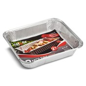 Molde de aluminio rectangular 2,7 l Cellofix bolsa 2 unidades