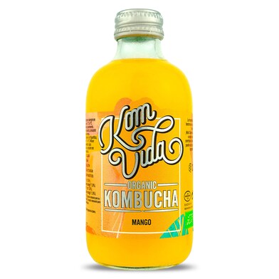 Bebida de kombucha con mango Komvida botella 250 ml-0 Bebida de kombucha con mango Komvida botella 250 ml-0