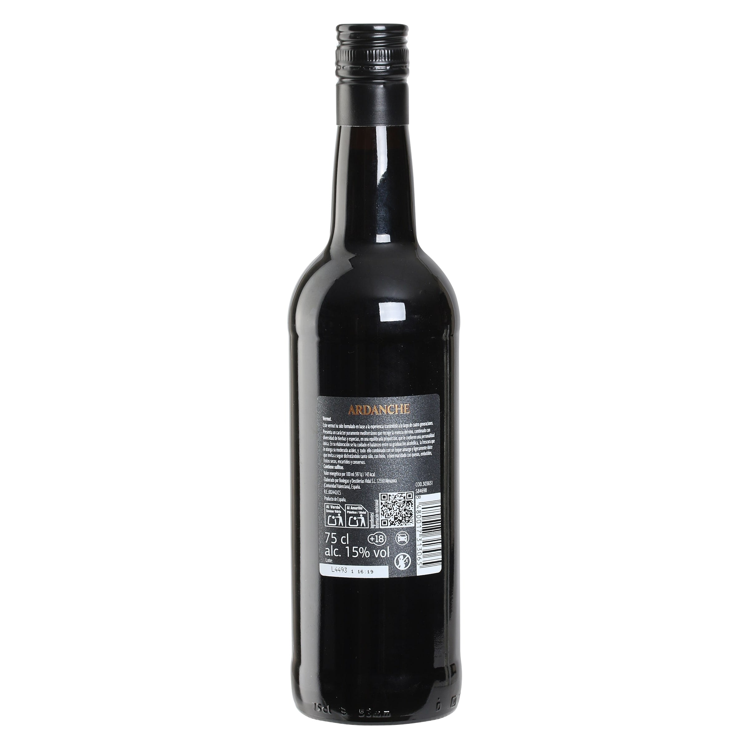 Vermut rojo Ardanche 75 cl