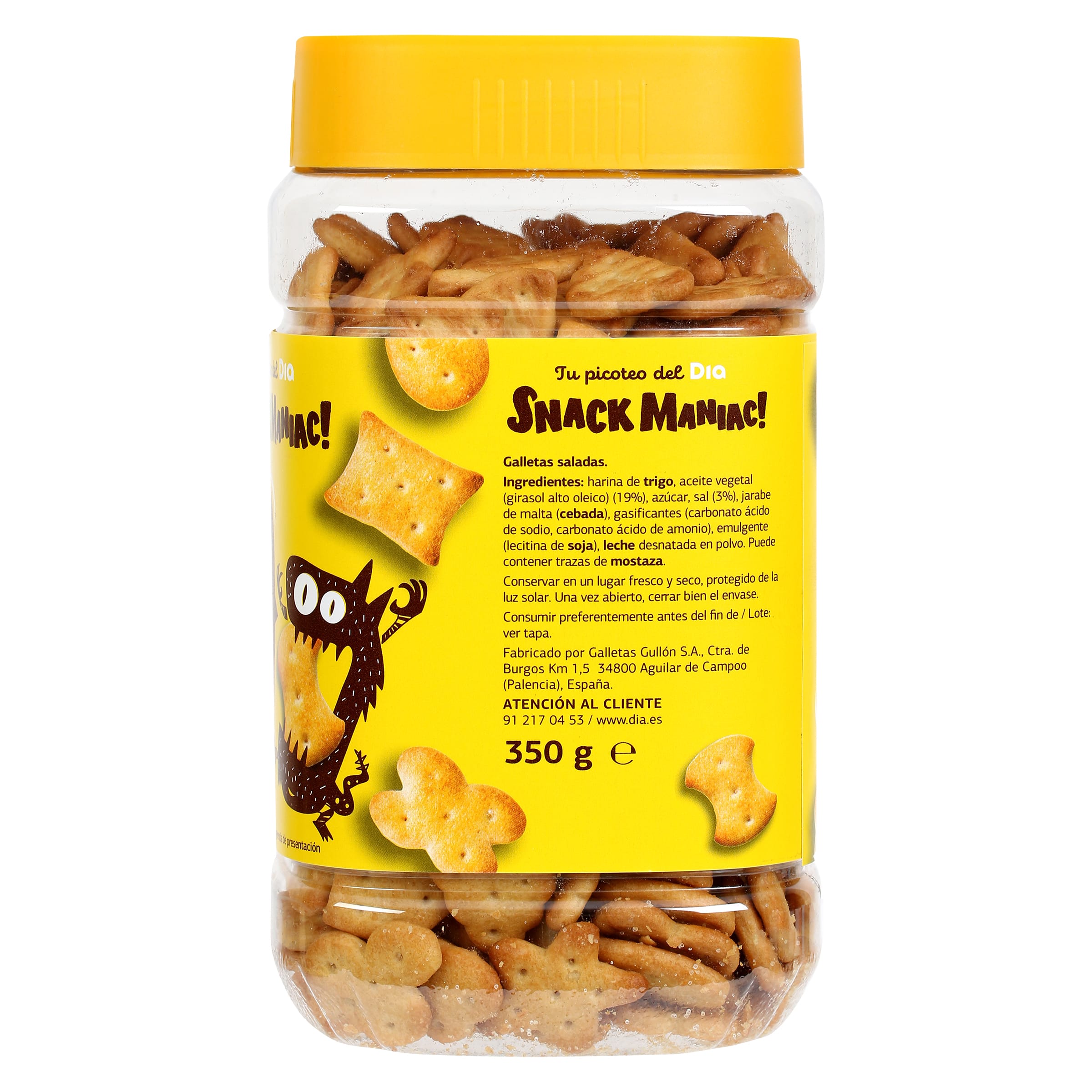 Mix de galletas saladas Dia Snack Maniac 350 g