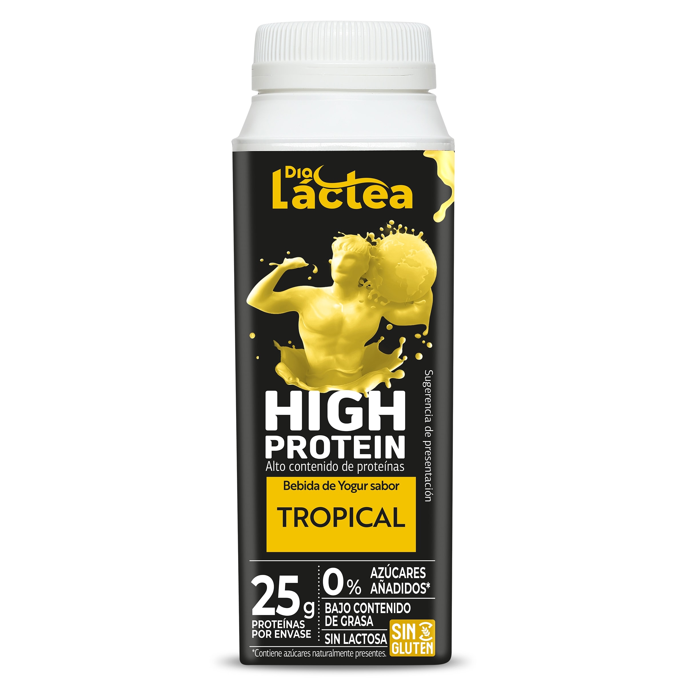Bebida de yogur tropical alta en proteínas Dia Láctea 250 ml