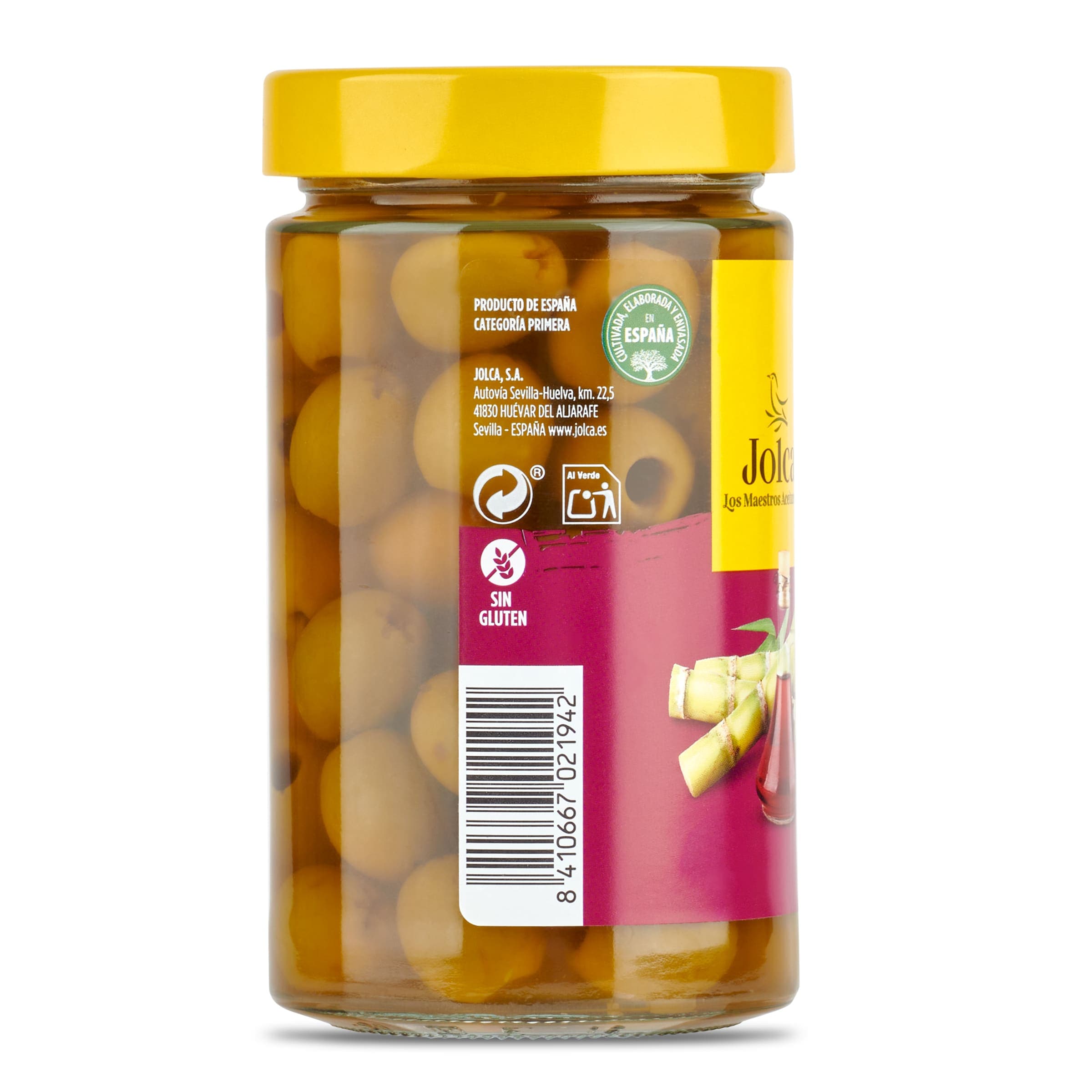Aceitunas salsaliñadas agridulce Jolca 400 g