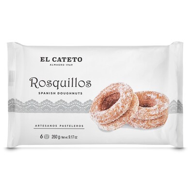 Rosquillas de azúcar El cateto bolsa 260 g-0 Rosquillas de azúcar El cateto bolsa 260 g-0