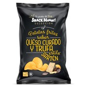 Patatas fritas a la sartén sabor queso curado y trufa Snack Maniac de Dia bolsa 130 g