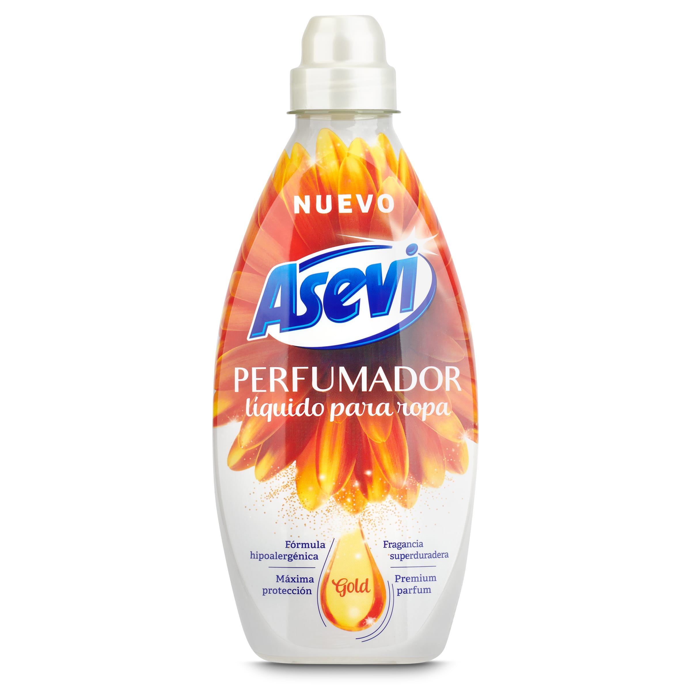 Perfumador líquido para ropa gold Asevi botella 720 ml