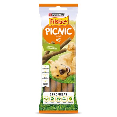 Snack para perros picnic con pollo Friskies bolsa 42 g-0 Snack para perros picnic con pollo Friskies bolsa 42 g-0