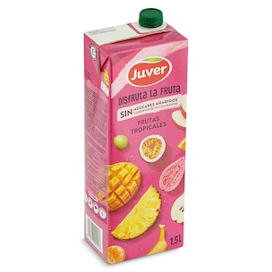 bebida de zumo de frutas tropicales sin azucares anadidos 15 l