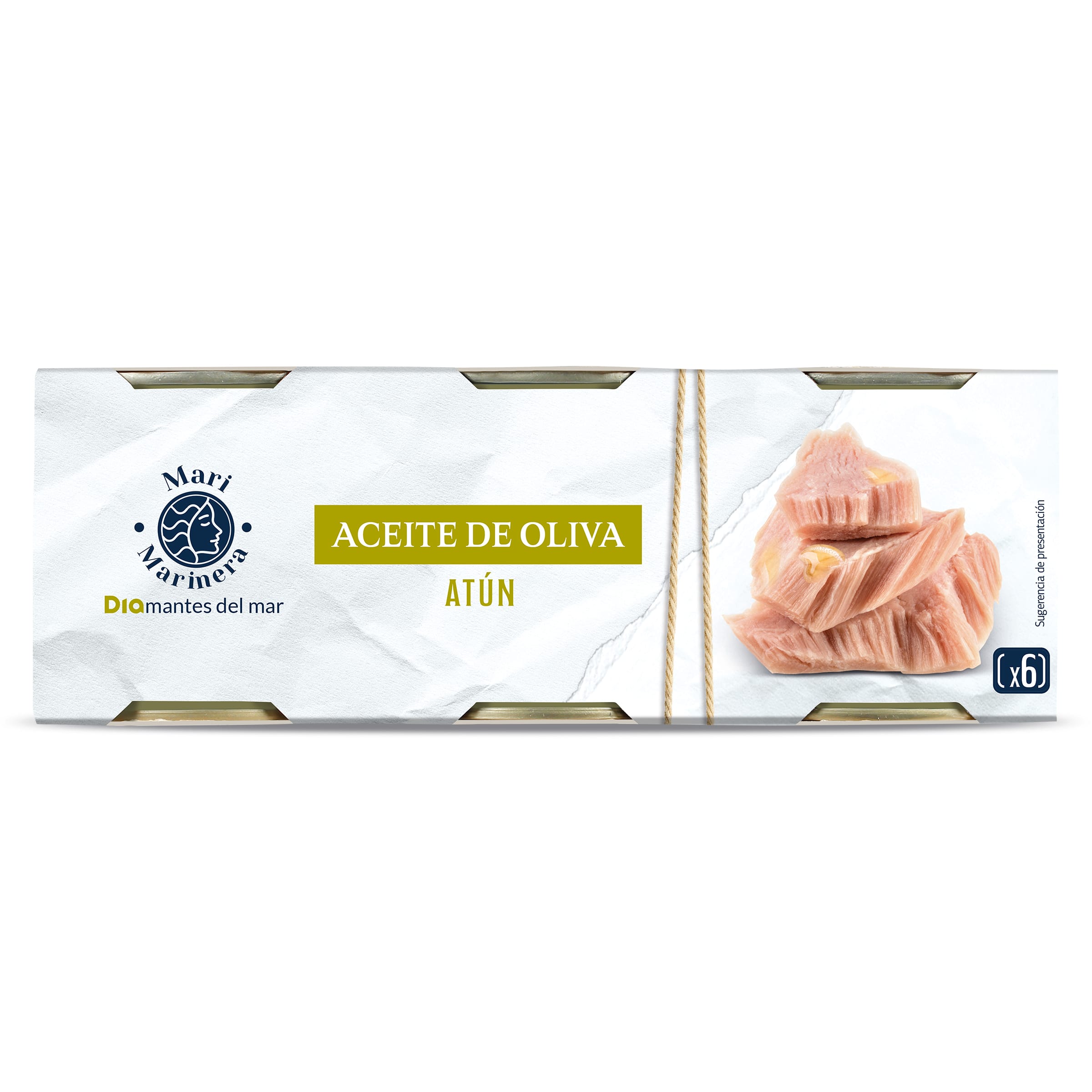 Atún en aceite de oliva Dia Mari Marinera 6 x 52 g