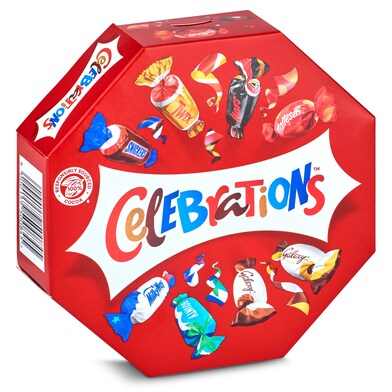 Surtido de chocolatinas Celebrations caja 196 g-0 Surtido de chocolatinas Celebrations caja 196 g-0