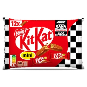 mini barritas de galleta recubiertas de chocolate 200 g